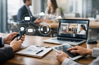 App para estratégia omnichannel conectando loja física, site e celular