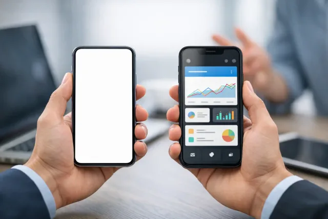 Comparação entre app white label e aplicativo customizado para e-commerce