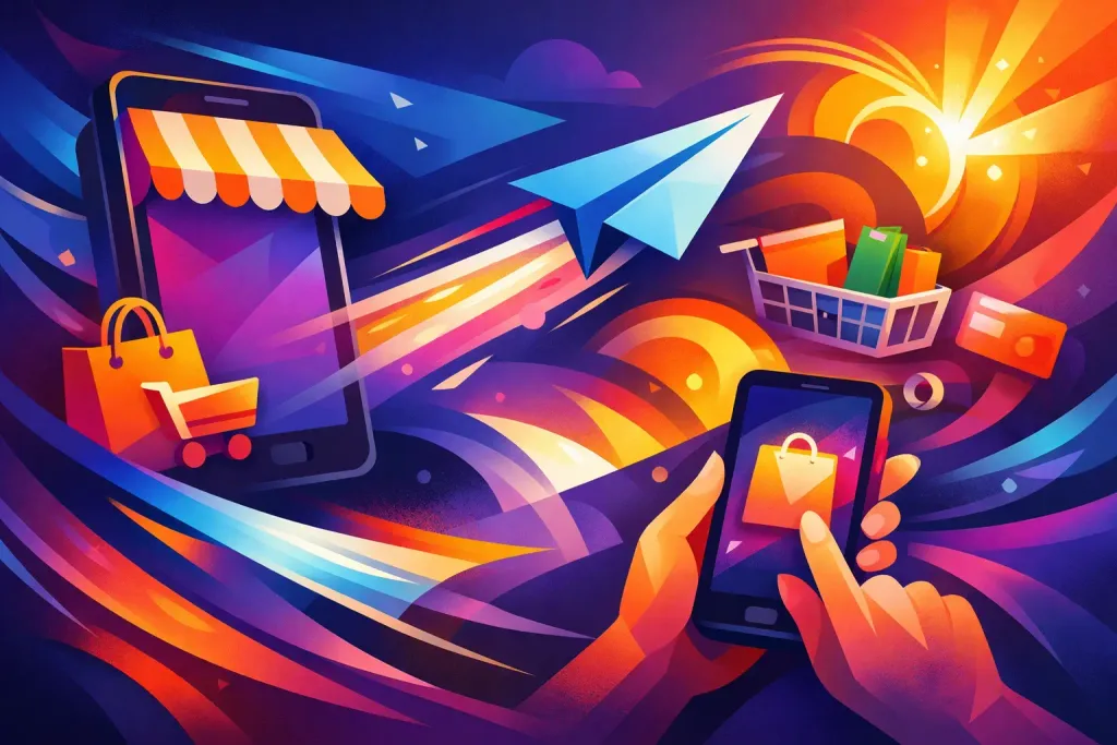 Lançamento rápido de app commerce para ecommerce