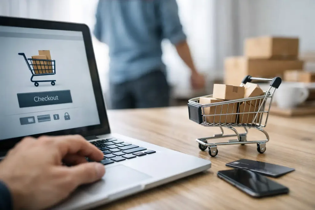 Checkout mobile otimizado para reduzir abandono no e-commerce