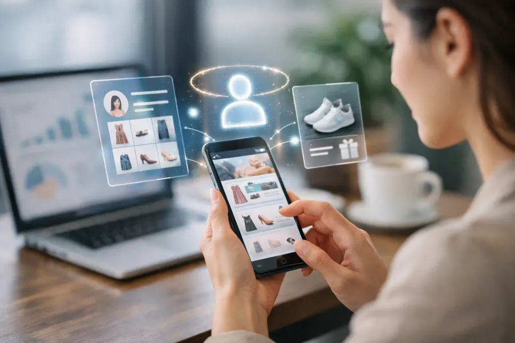 Hiperpersonalização no app de e-commerce com dados e IA