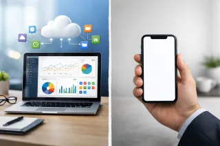 Comparativo entre SaaS aberto e app white label para e-commerce