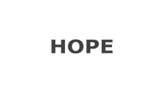 Logotipo Hope